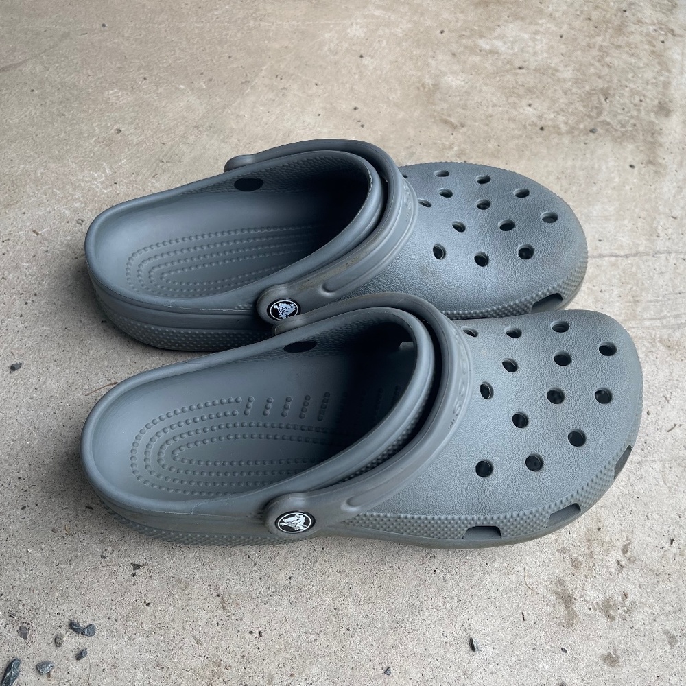 Gray Women's Crocs